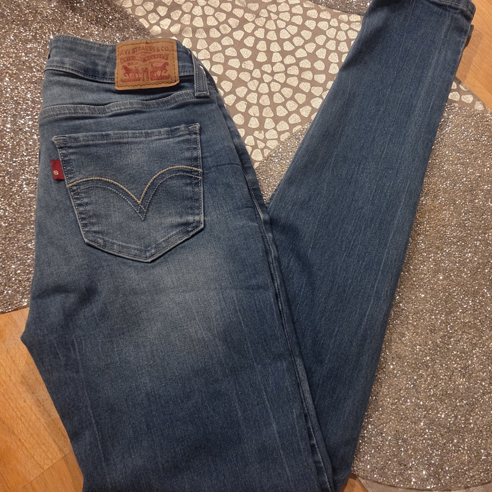 ​Y2K Aesthetic 🦋 Levi’s 535 Super Skinny Low Rise Denim | Size 26 - Picture 15 of 16